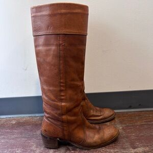 FRYE vintage Cuff Campus Tall Leather boots